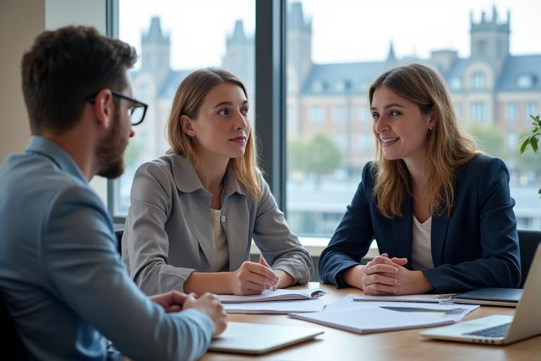 Academic consulting session in Dublin